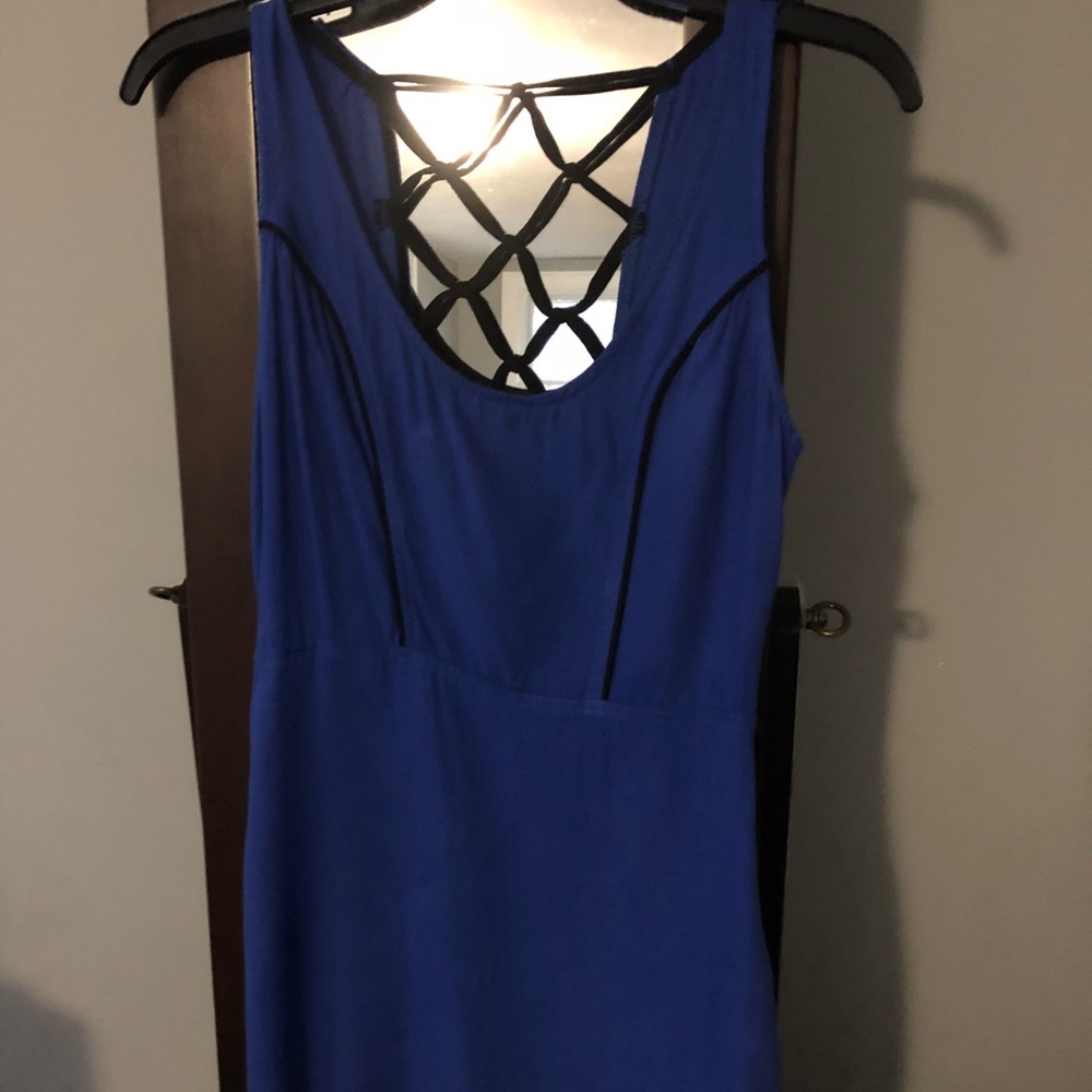 Solemio blue dress size small